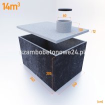 szamba betonowe 14m3